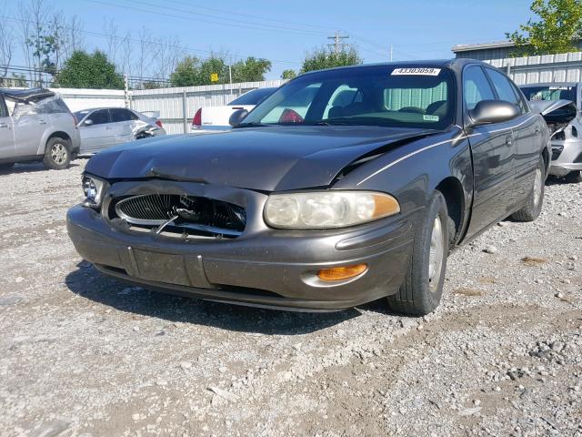 1G4HP54K4Y4102053 - 2000 BUICK LESABRE CU GRAY photo 2