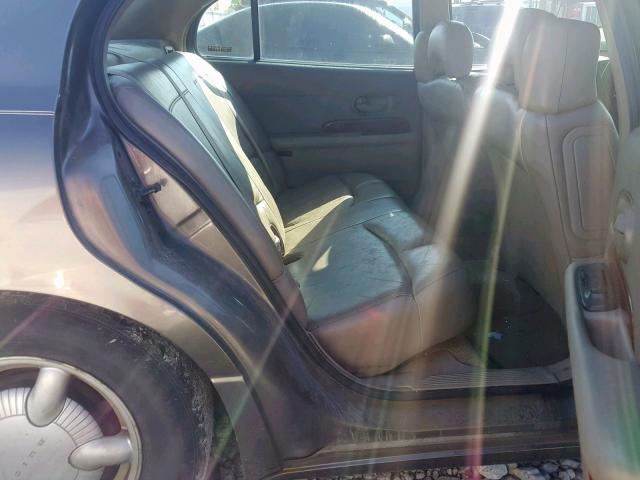 1G4HP54K4Y4102053 - 2000 BUICK LESABRE CU GRAY photo 6