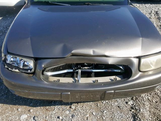 1G4HP54K4Y4102053 - 2000 BUICK LESABRE CU GRAY photo 7