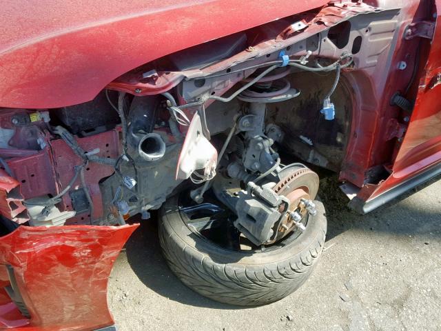 JTKJF5C76GJ025667 - 2016 TOYOTA SCION TC წითელი ფოტო 9