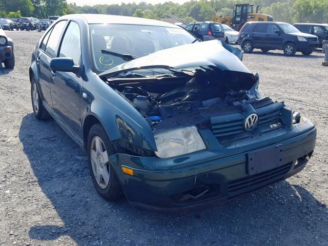 3VWSC29M31M018179 - 2001 VOLKSWAGEN JETTA GLS GREEN photo 1