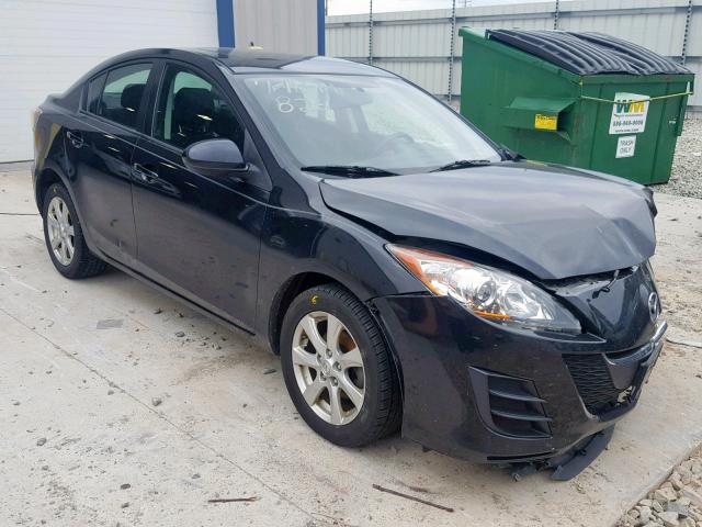 JM1BL1SFXA1164858 - 2010 MAZDA 3 I BLACK photo 1