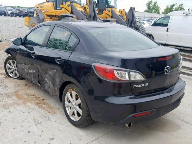 JM1BL1SFXA1164858 - 2010 MAZDA 3 I BLACK photo 3