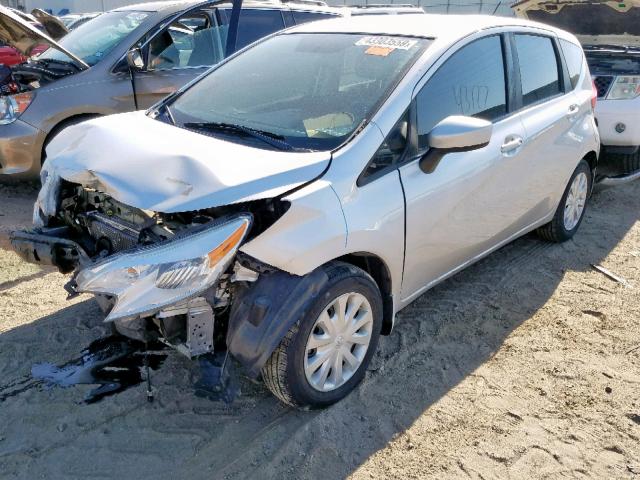 3N1CE2CP8FL428187 - 2015 NISSAN VERSA NOTE SILVER photo 2