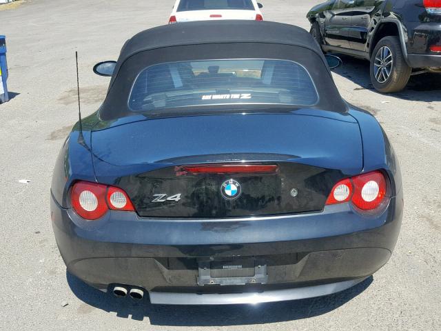 4USBT33505LS57832 - 2005 BMW Z4 2.5 BLACK photo 6