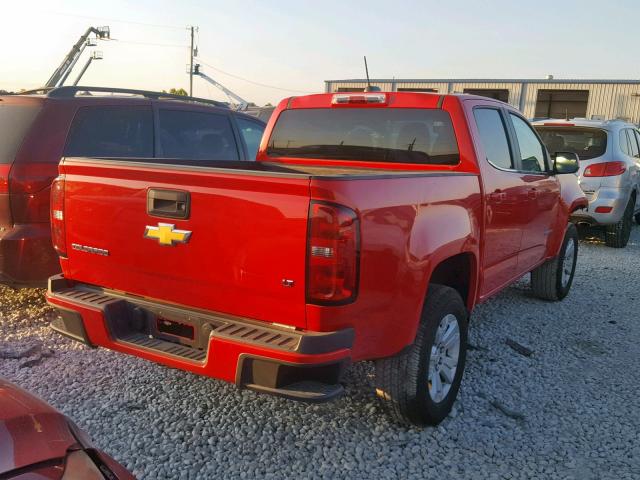 1GCGSCEA8K1115793 - 2019 CHEVROLET COLORADO L RED photo 4