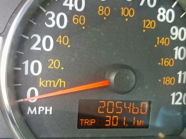 1G8AZ55FX7Z134812 - 2007 SATURN ION LEVEL RED photo 8