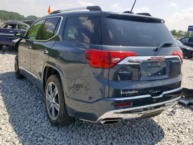 1GKKNPLS5KZ167523 - 2019 GMC ACADIA DEN BLUE photo 3