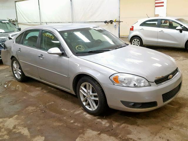 2G1WU583981236617 - 2008 CHEVROLET IMPALA LTZ SILVER photo 1