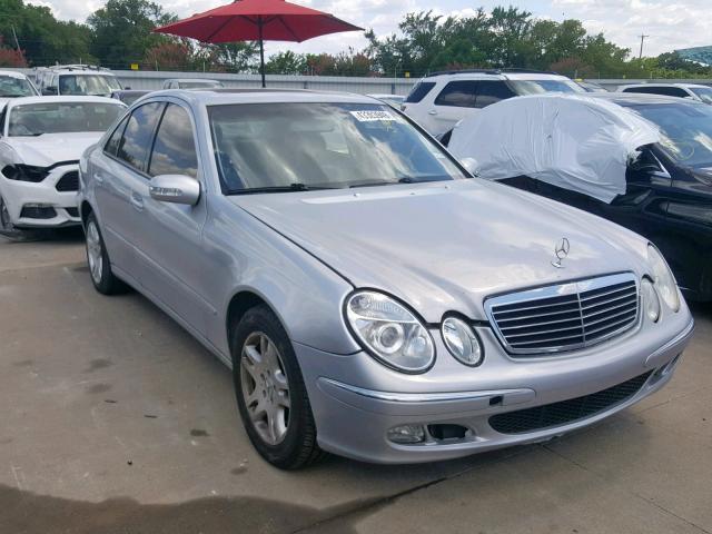 WDBUF65JX3A175955 - 2003 MERCEDES-BENZ E 320 SILVER photo 1