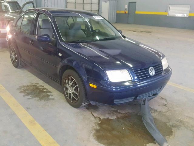 3VWSB69M01M189675 - 2001 VOLKSWAGEN JETTA GLS BLUE photo 1