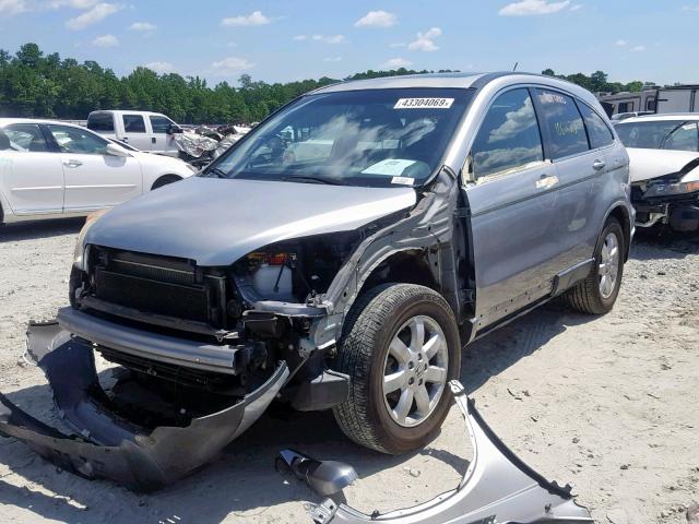 JHLRE48727C016830 - 2007 HONDA CR-V EXL SILVER photo 2