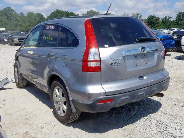 JHLRE48727C016830 - 2007 HONDA CR-V EXL SILVER photo 3