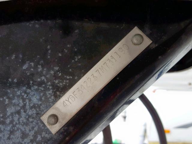 4YDF342237M731190 - 2007 KEYSTONE MONTANA WHITE photo 10