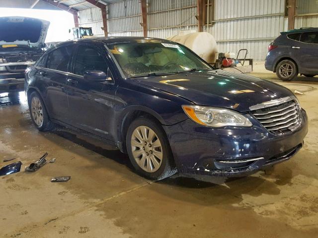 1C3CCBAB8EN170542 - 2014 CHRYSLER 200 LX BLUE photo 1