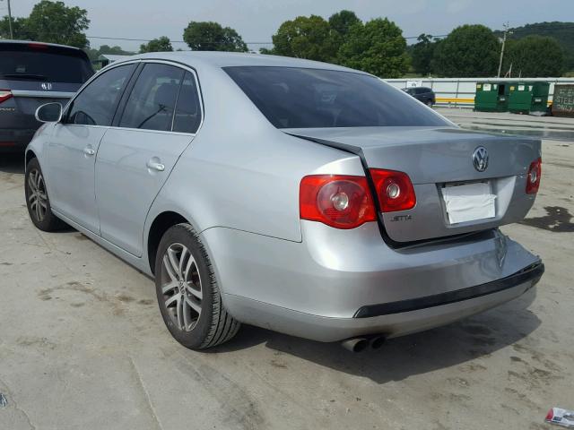 3VWRF71K46M691678 - 2006 VOLKSWAGEN JETTA 2.5 SILVER photo 3