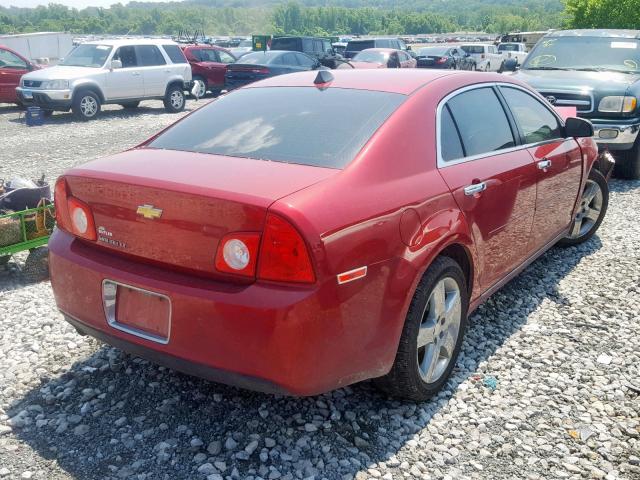 1G1ZC5E08CF325493 - 2012 CHEVROLET MALIBU 1LT 红色 照片 4