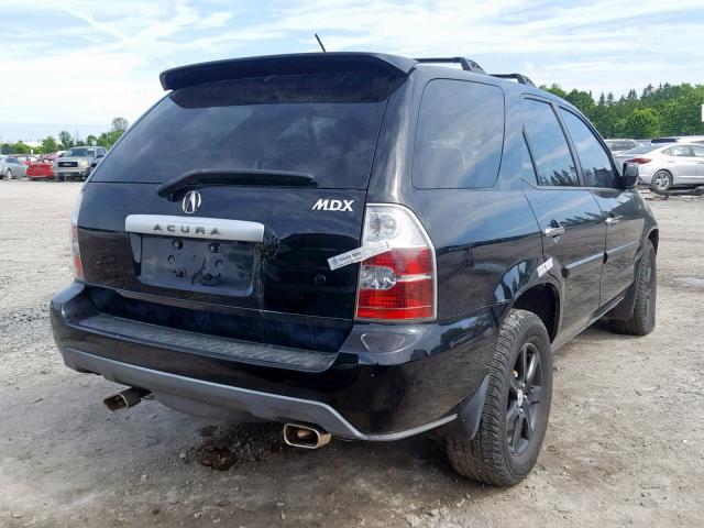 2HNYD18995H002987 - 2005 ACURA MDX TOURIN BLACK photo 4