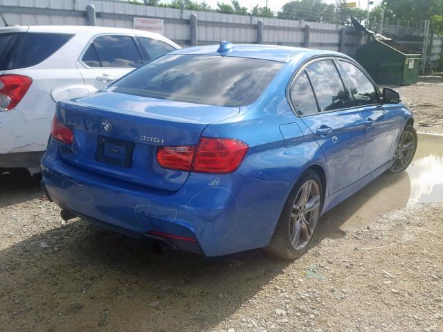 WBA3B9C57DF586151 - 2013 BMW 335 XI BLUE photo 4