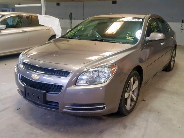1G1ZC5EU4CF312212 - 2012 CHEVROLET MALIBU 1LT TAN photo 2
