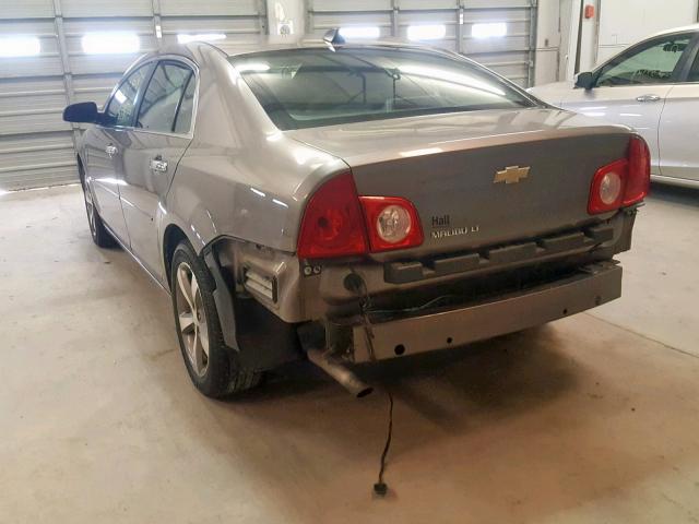 1G1ZC5EU4CF312212 - 2012 CHEVROLET MALIBU 1LT TAN photo 3