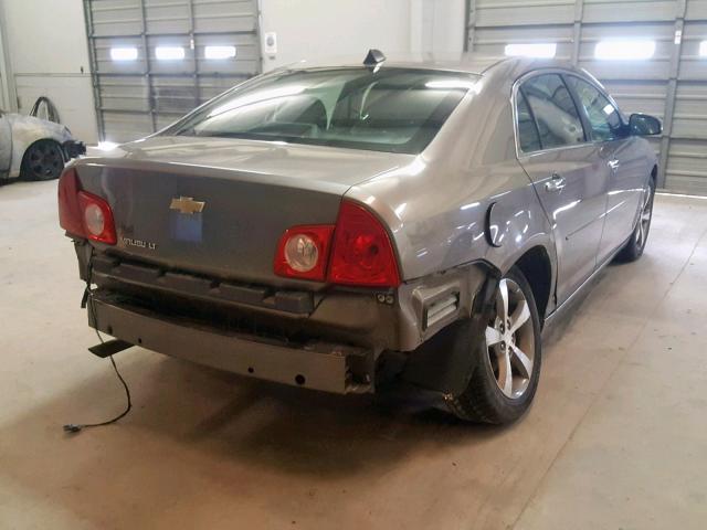 1G1ZC5EU4CF312212 - 2012 CHEVROLET MALIBU 1LT TAN photo 4