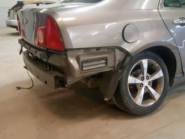 1G1ZC5EU4CF312212 - 2012 CHEVROLET MALIBU 1LT TAN photo 9