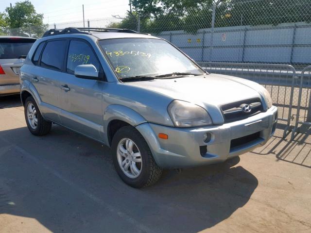 KM8JN12DX7U614631 - 2007 HYUNDAI TUCSON SE GRAY photo 1