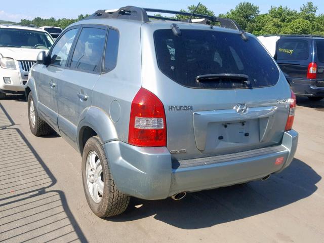 KM8JN12DX7U614631 - 2007 HYUNDAI TUCSON SE GRAY photo 3