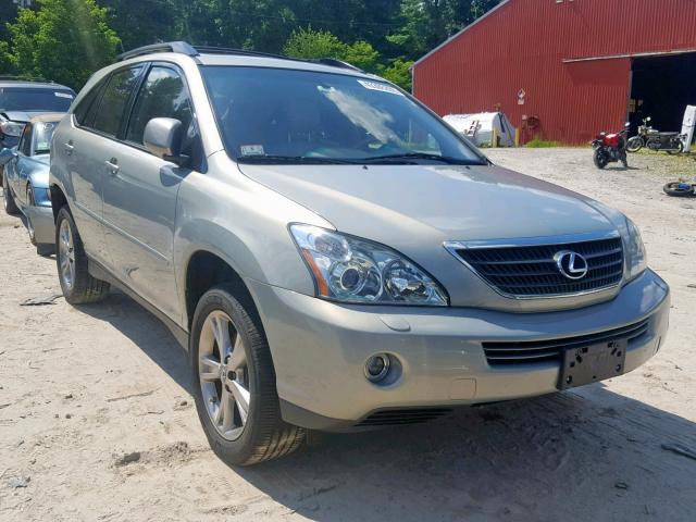 JTJHW31U072035962 - 2007 LEXUS RX 400H GRAY photo 1