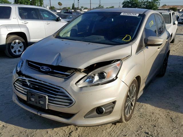 1FADP5DU8HL110009 - 2017 FORD C-MAX TITA GOLD photo 2