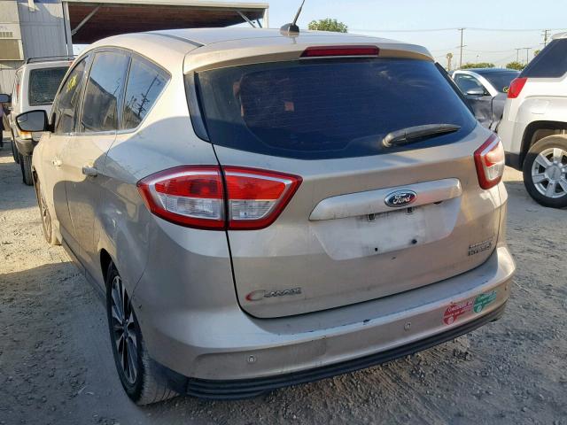 1FADP5DU8HL110009 - 2017 FORD C-MAX TITA GOLD photo 3