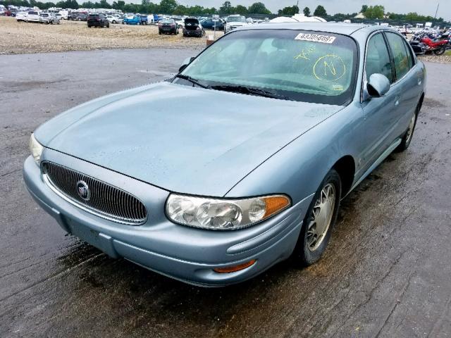 1G4HP52K13U181628 - 2003 BUICK LESABRE CU BLUE photo 2