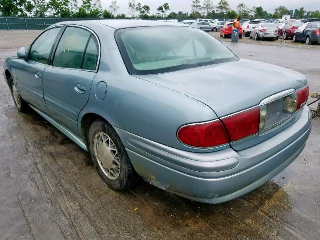 1G4HP52K13U181628 - 2003 BUICK LESABRE CU BLUE photo 3