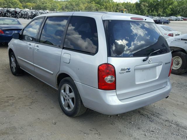 JM3LW28J830360794 - 2003 MAZDA MPV WAGON SILVER photo 3