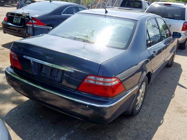 JH4KA96623C000699 - 2003 ACURA 3.5RL BLACK photo 4