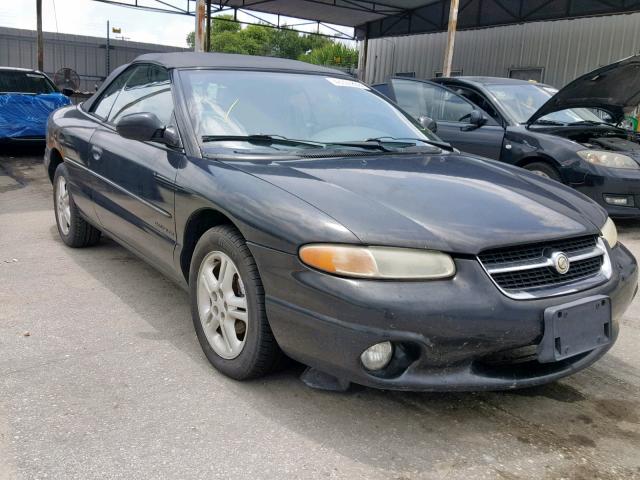 3C3EL55H7VT632064 - 1997 CHRYSLER SEBRING JX BLACK photo 1