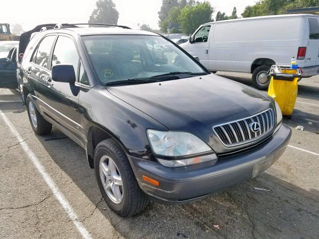 JTJGF10U310110268 - 2001 LEXUS RX 300 BLACK photo 1