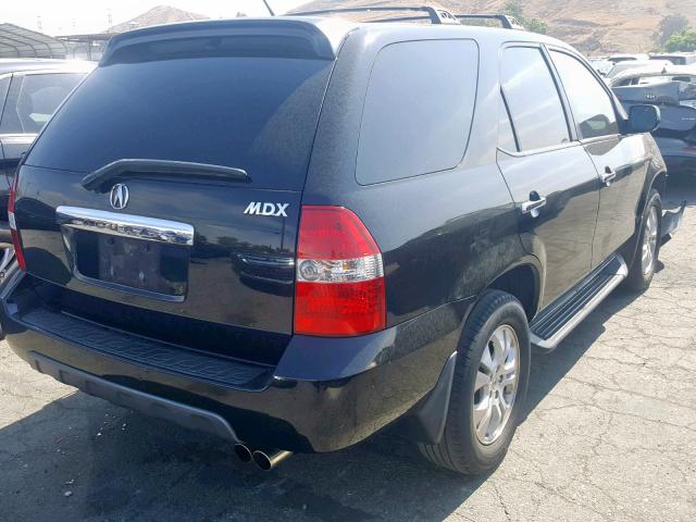 2HNYD18723H523772 - 2003 ACURA MDX TOURIN BLACK photo 4