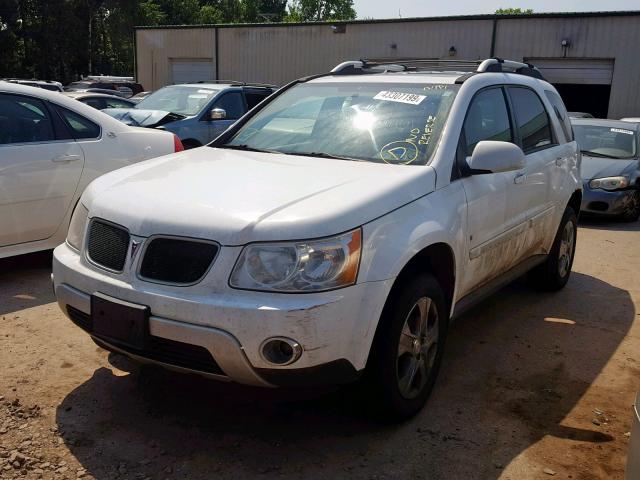 2CKDL73F776093904 - 2007 PONTIAC TORRENT WHITE photo 2