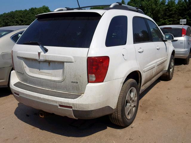 2CKDL73F776093904 - 2007 PONTIAC TORRENT WHITE photo 4