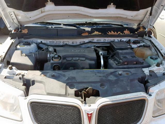 2CKDL73F776093904 - 2007 PONTIAC TORRENT WHITE photo 7