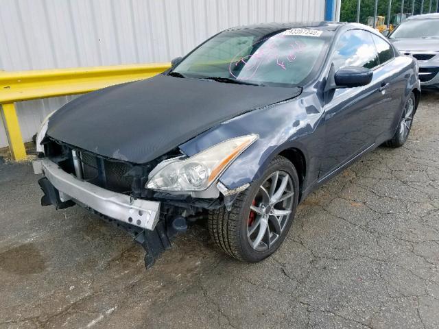 JNKCV64E29M603401 - 2009 INFINITI G37 BASE GRAY photo 2