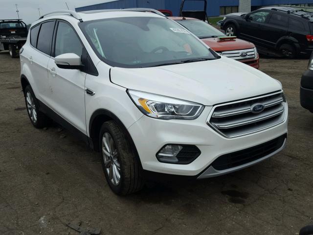 1FMCU9J91HUD58176 - 2017 FORD ESCAPE TIT WHITE photo 1