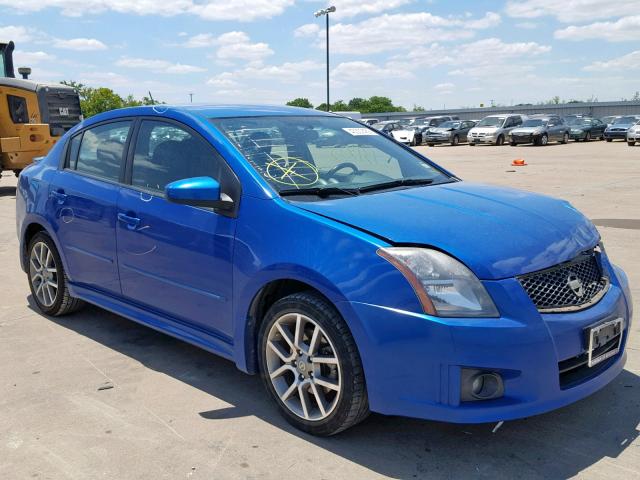 3N1BB61E78L638179 - 2008 NISSAN SENTRA SE- BLUE photo 1