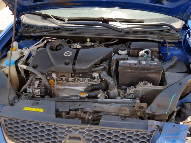 3N1BB61E78L638179 - 2008 NISSAN SENTRA SE- BLUE photo 7