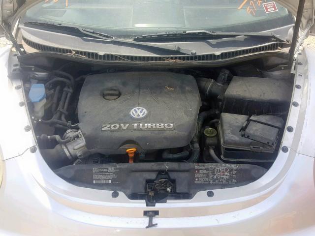 3VWED21C61M475727 - 2001 VOLKSWAGEN NEW BEETLE ვერცხლისფერი ფოტო 7