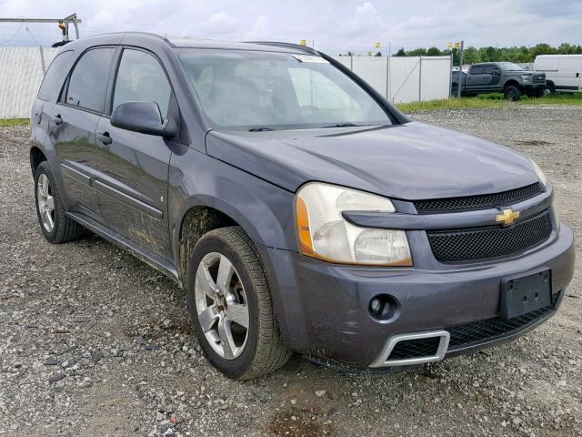 2CNDL737086013503 - 2008 CHEVROLET EQUINOX SP GRAY photo 1