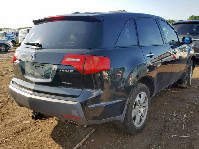 2HNYD28257H504682 - 2007 ACURA MDX BLACK photo 4