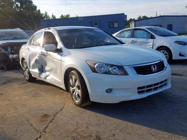 1HGCP36899A042182 - 2009 HONDA ACCORD EXL WHITE photo 1